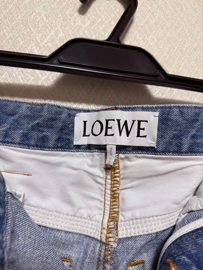LOEWE ロエベ クロップドジーンズ 32サイズ