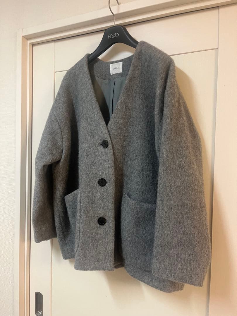 ohga シャギーコーディガン　コート　極美品