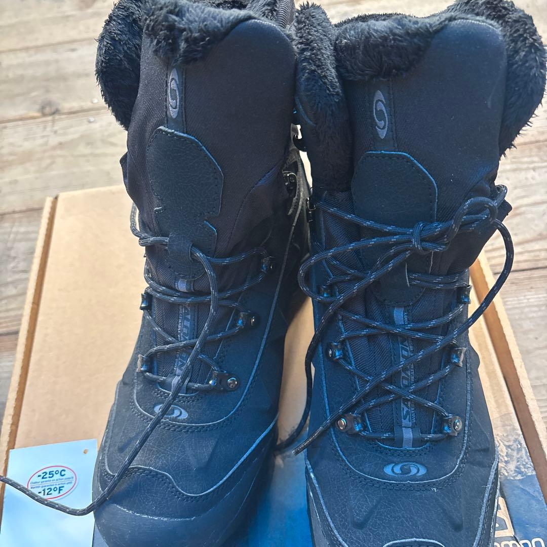 Salomon ブラック スノーボードブーツ