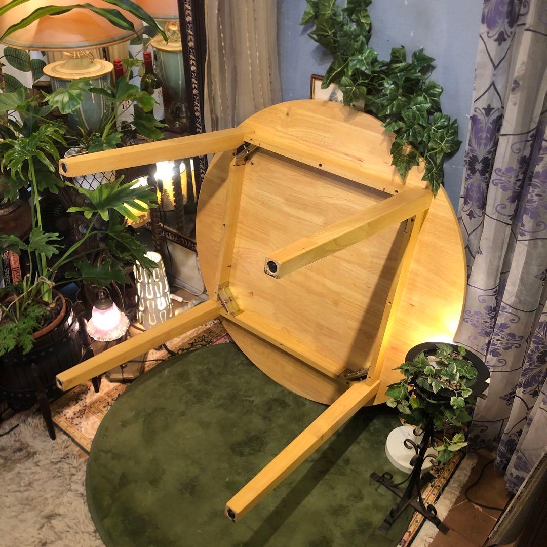 m☺︎h___0203￼sale 美品　ラウンドテーブル　1００　丸テーブル