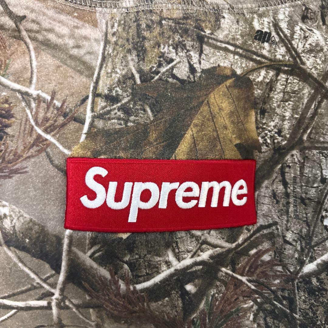 トップス Supreme Box Logo Hooded Realtree Camo S
