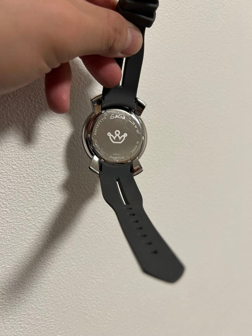 M*ル様 GaGa MILANO マヌアーレ クロノグラフ 48MM ブルー
