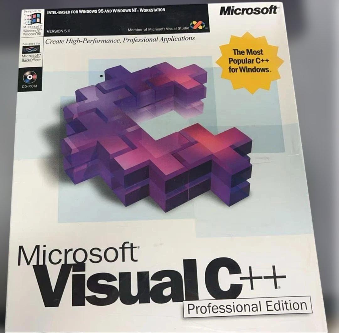 新品未開封 Microsoft Visual C++ 5.0 Pro