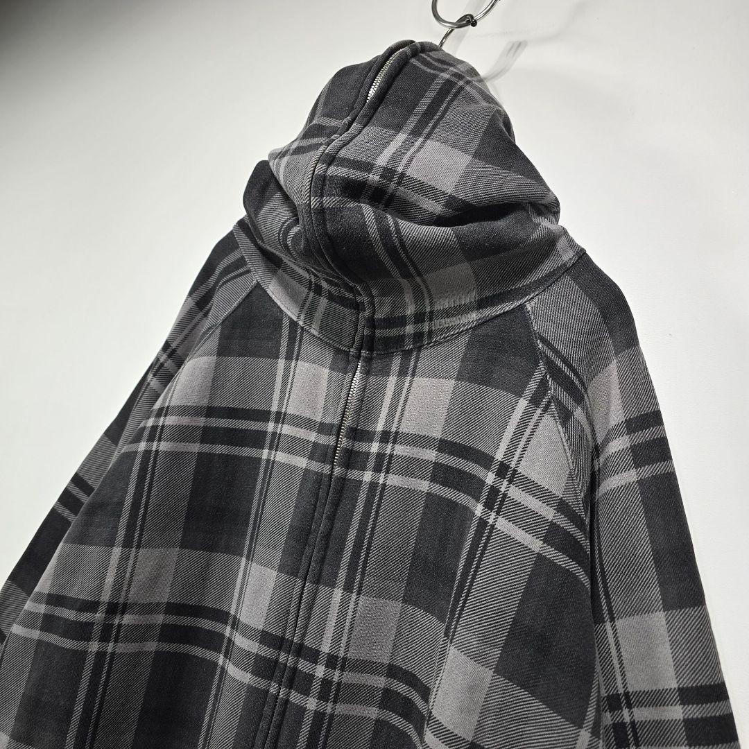 A BATHING APE　フルジップ　フーディー　パーカー　XL　チェック柄