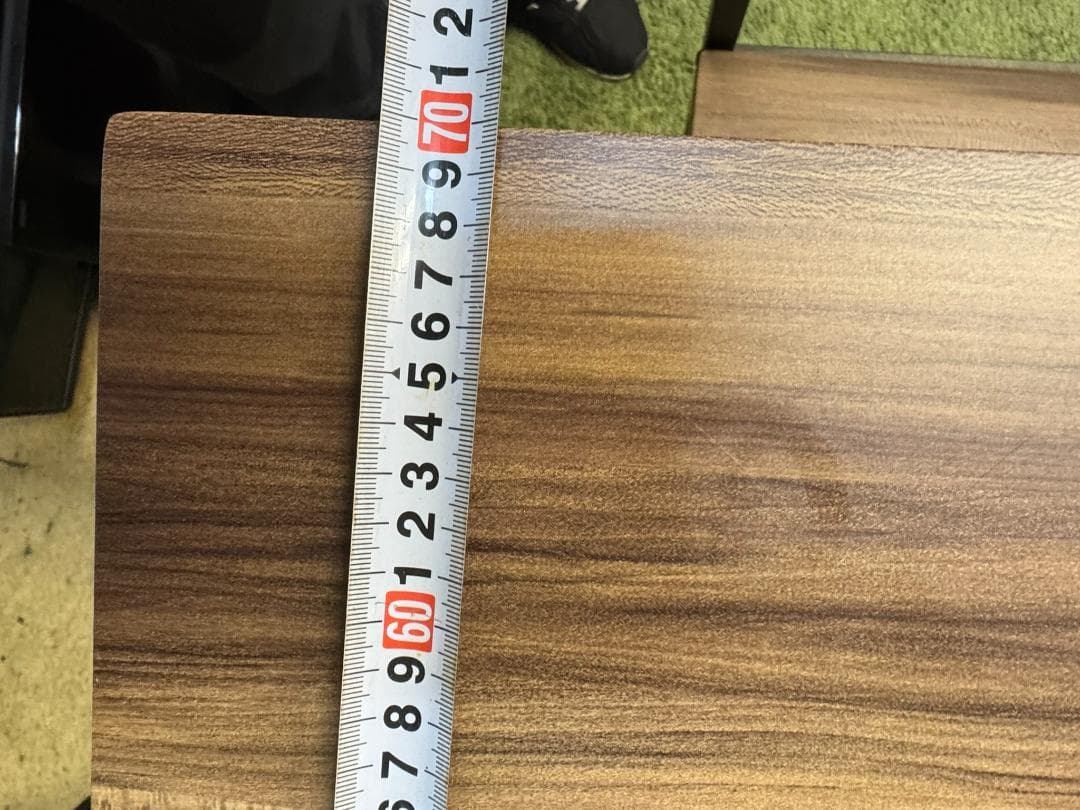 (44450W2)*ダイニングテーブルセット　椅子四つ個