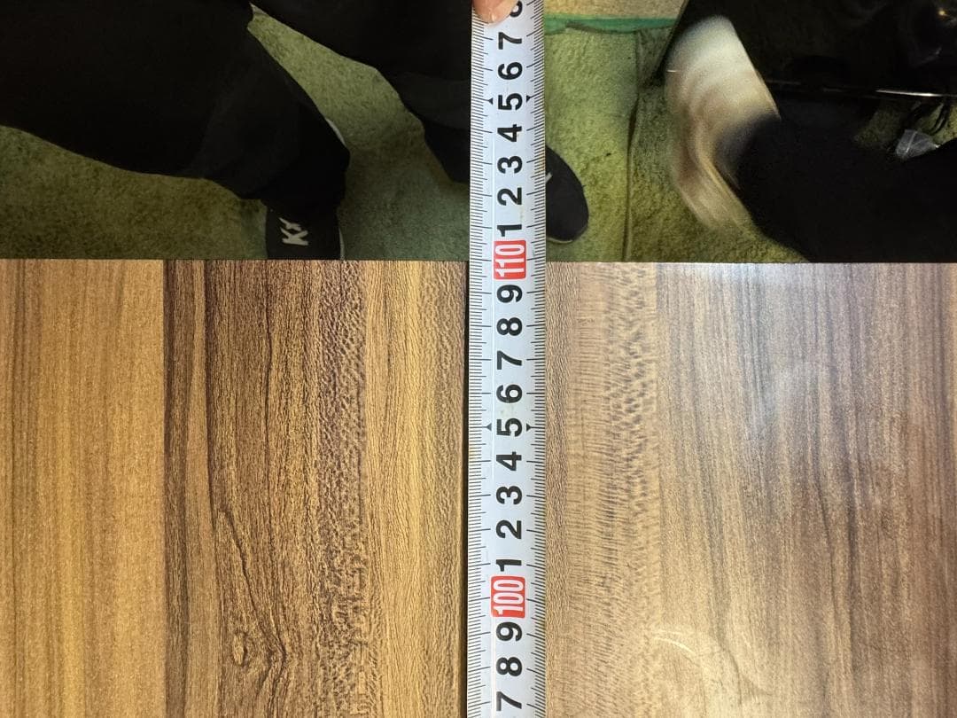 (44450W2)*ダイニングテーブルセット　椅子四つ個