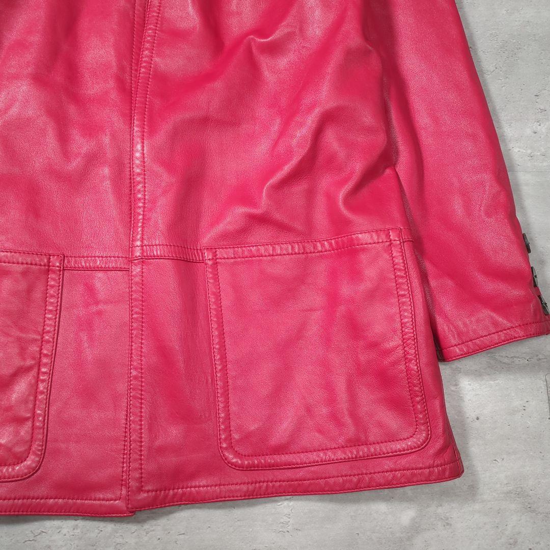 【80~90s】 Valentino Garavani LeatherCoat