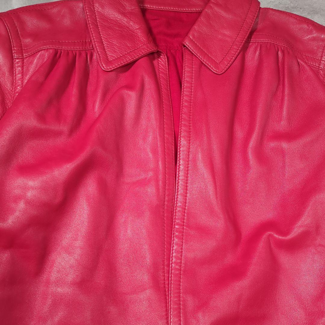 【80~90s】 Valentino Garavani LeatherCoat