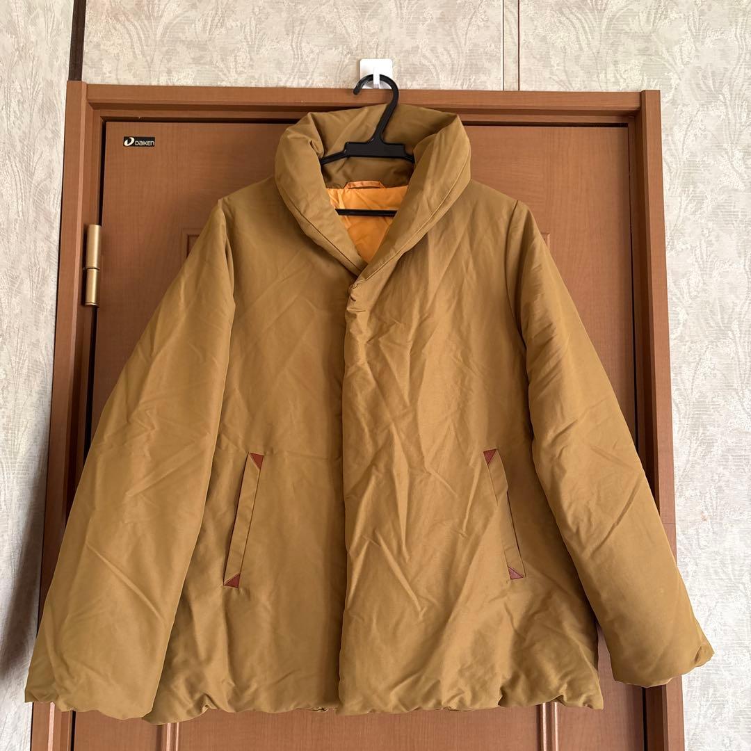 パラスパレス　ショールカラーダウンジャケット　フェザー　極美品
