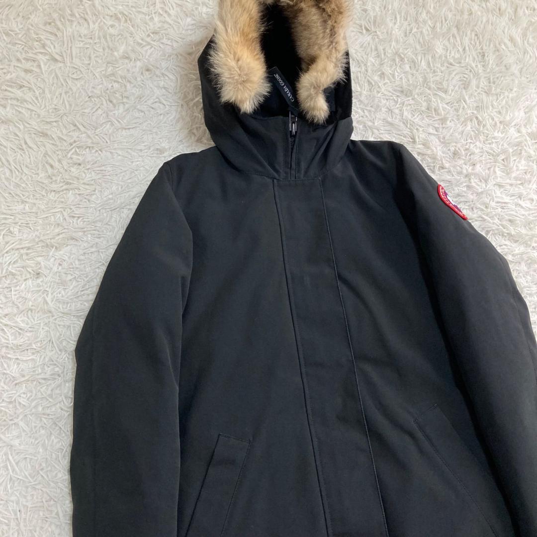 15863✨美品✨カナダグース ヴィクトリアパーカ ロングダウンジャケット 黒