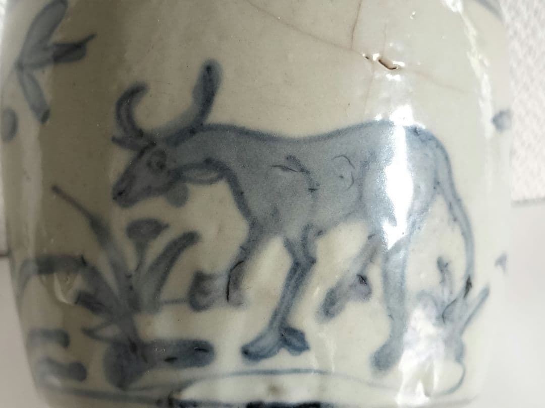 東南アジア系　筒茶椀