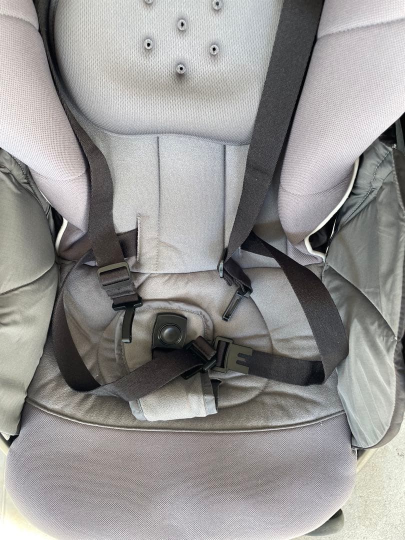 カルーンエアーメッシュアップリカAB型ベビーカーグレー