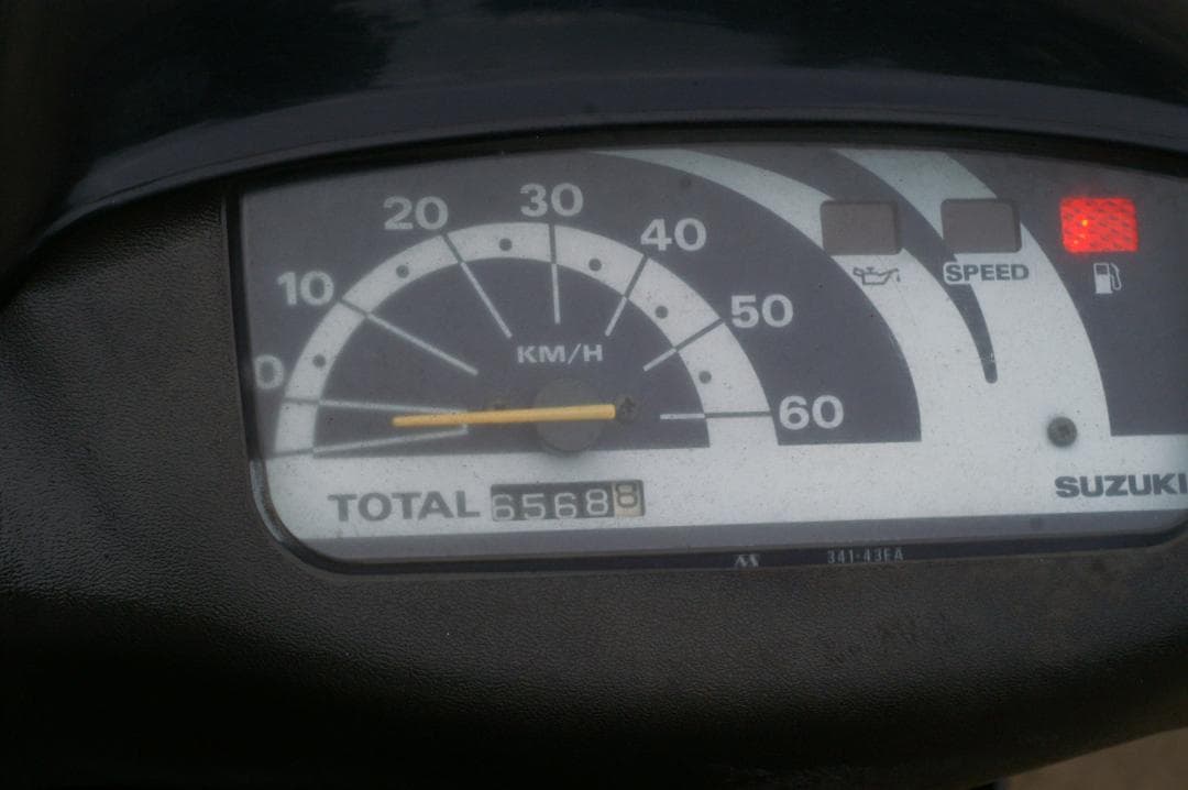 実走行06800km 軽く速いスズキ レッツ2 千葉家に配達茨城