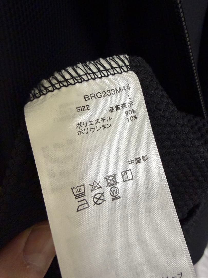 ブリーフィングゴルフ　ストームフリースパーカ　Ｌ