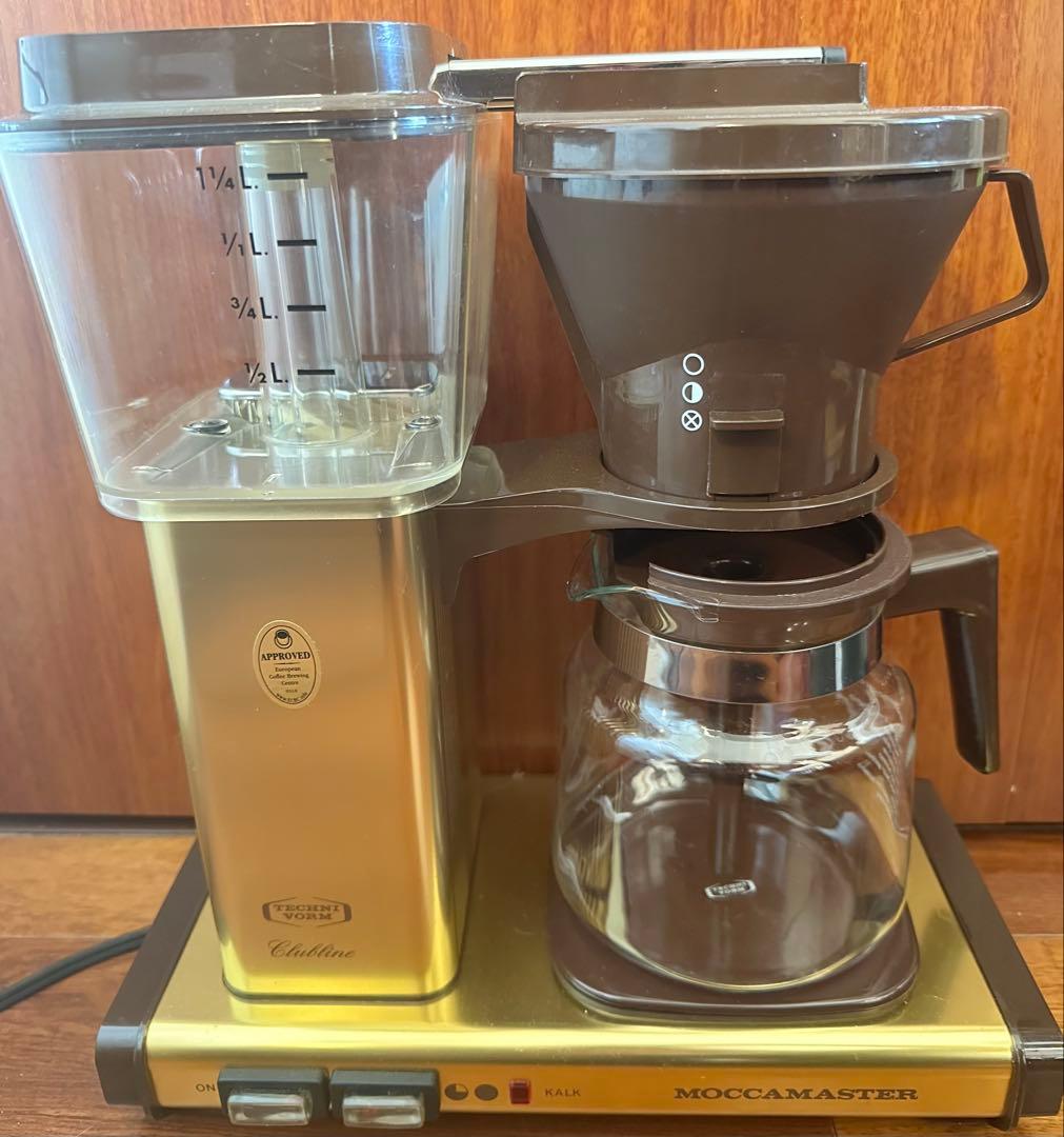 Moccamaster ゴールド コーヒーメーカー