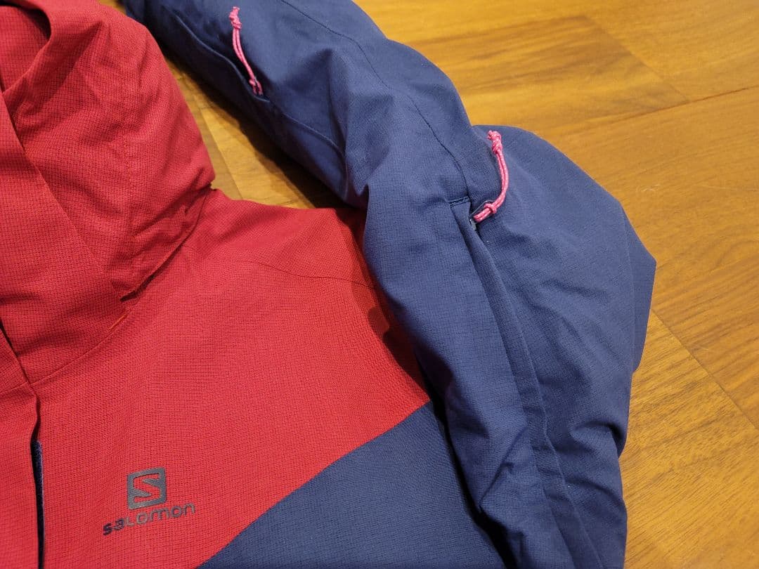 【美品】SALOMON スキーウェア 上下セット レディース M