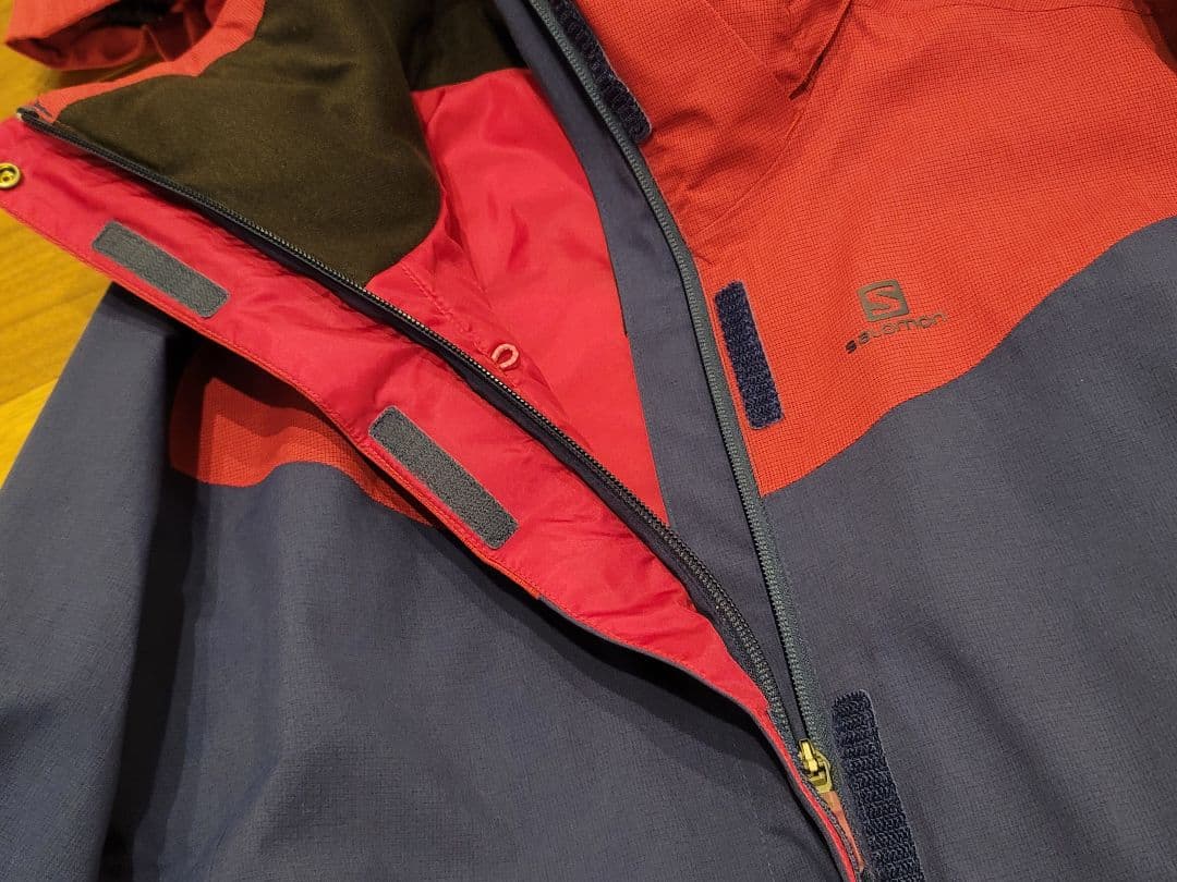 【美品】SALOMON スキーウェア 上下セット レディース M