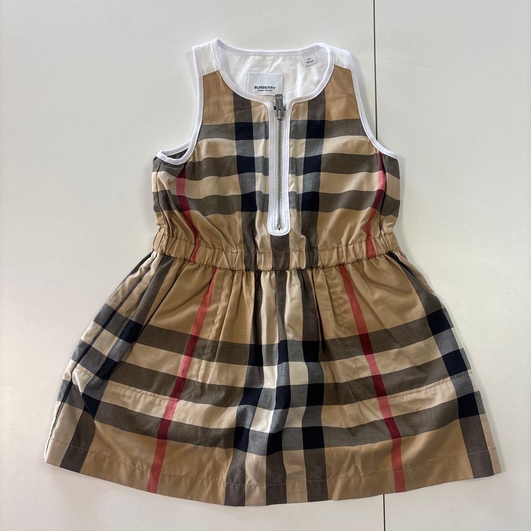 BURBERRY チェック柄ワンピース 92cm 美品