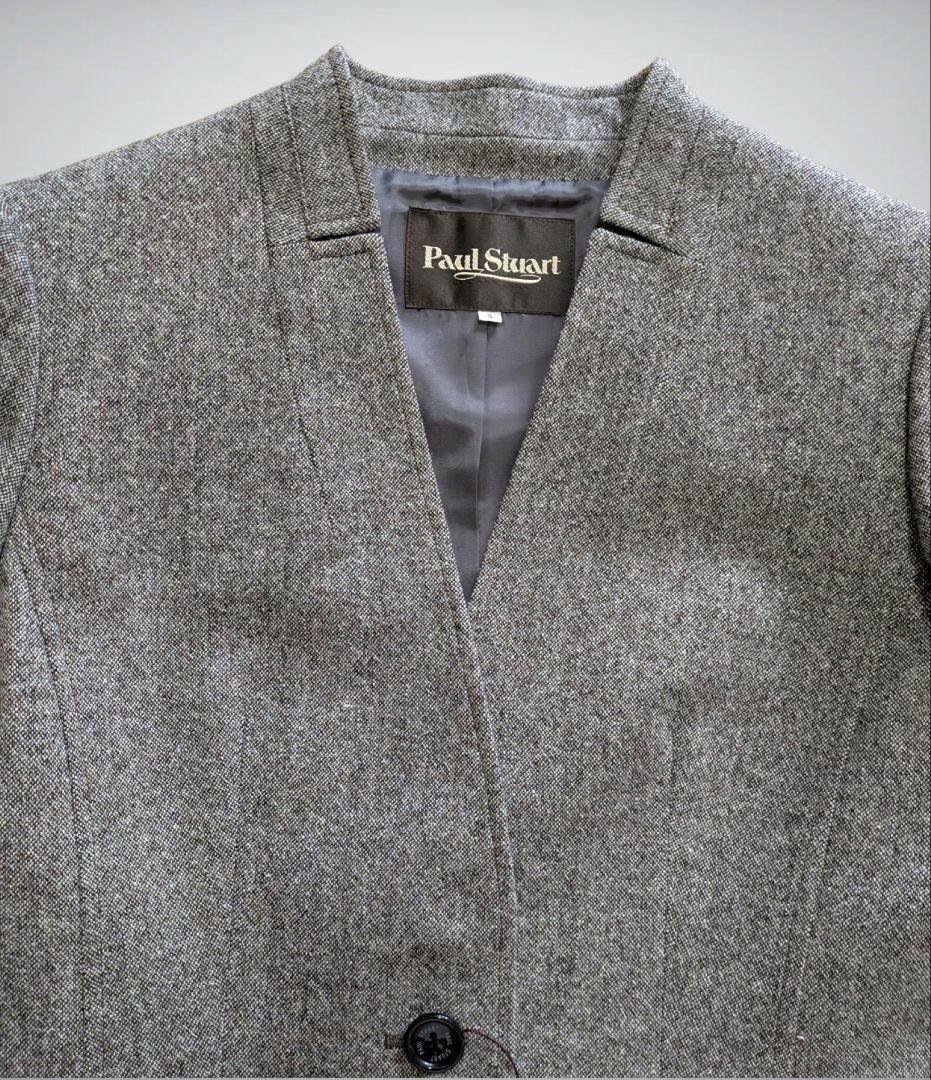 タグ付き【Paul Stuart】ボールスチュアート　ツイード　セットアップ3点