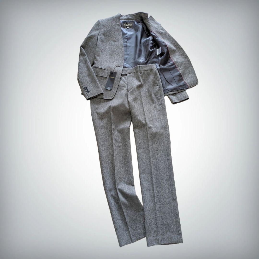 タグ付き【Paul Stuart】ボールスチュアート　ツイード　セットアップ3点