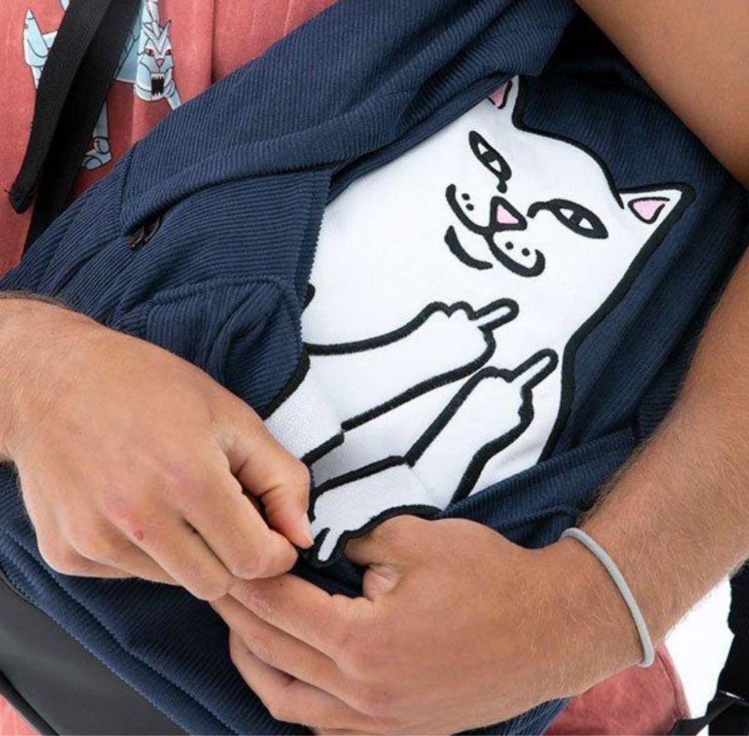 【美品】RIPNDIP リュック ネイビー コーデュロイ sk8