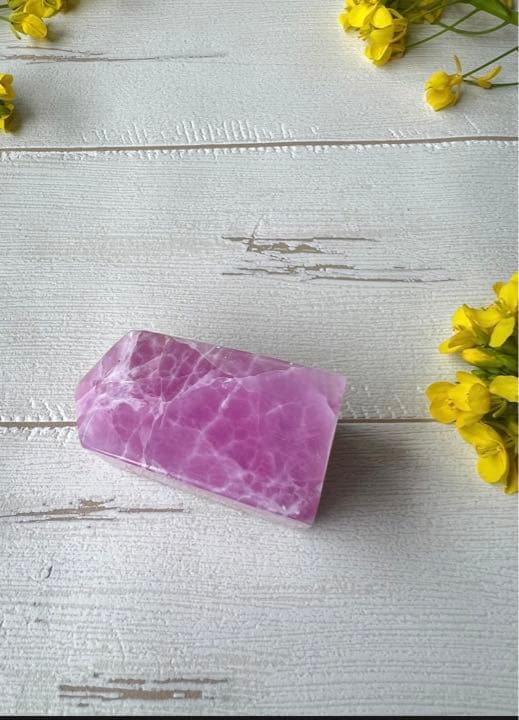 ピンクアラゴナイト　天然石　パワーストーン　希少　レア　美品　スピリチュアル