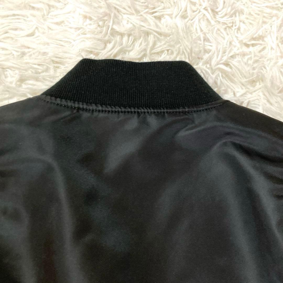 【美品】【現行】 アルファインダストリーズ　MA-1 Lサイズ　ブラック