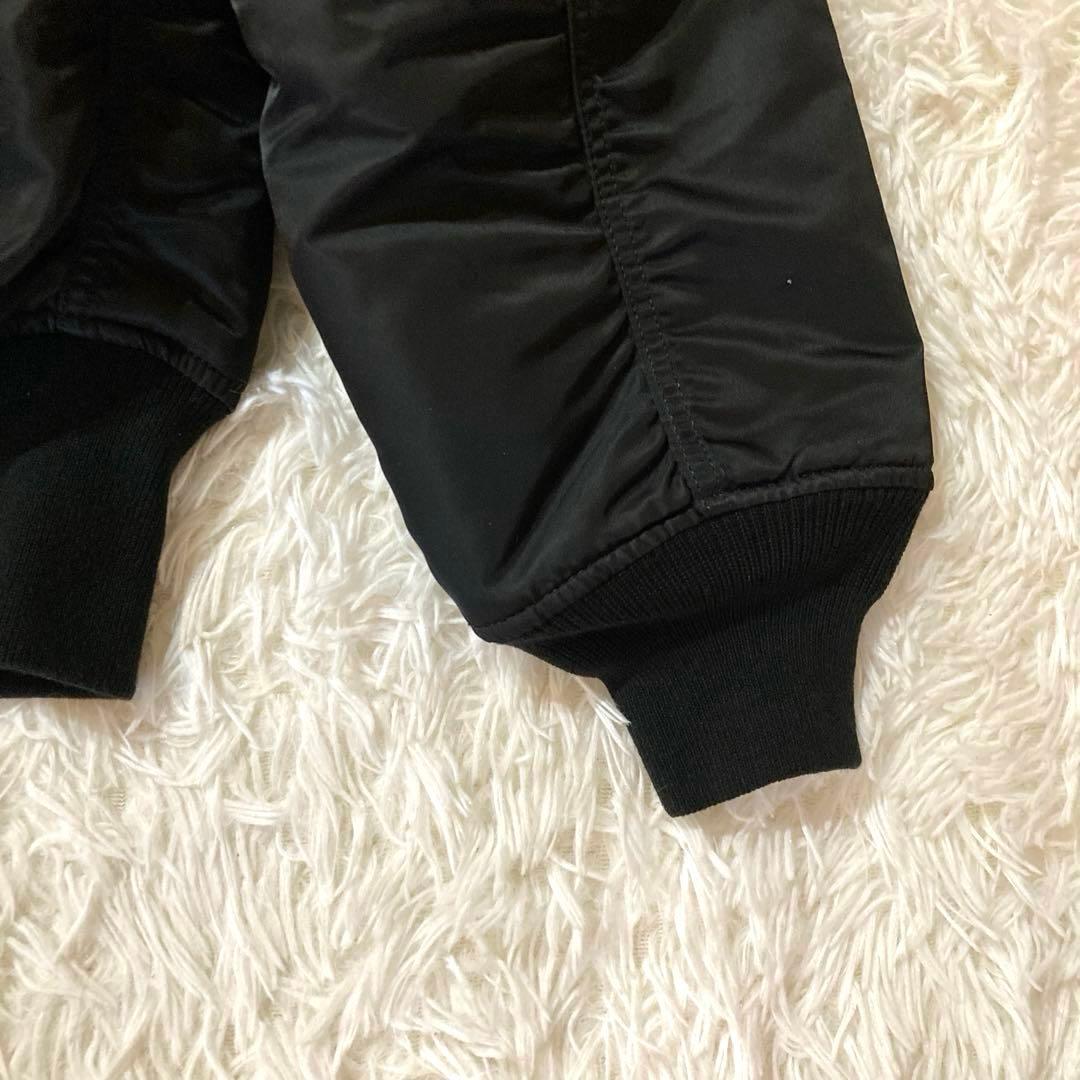 【美品】【現行】 アルファインダストリーズ　MA-1 Lサイズ　ブラック