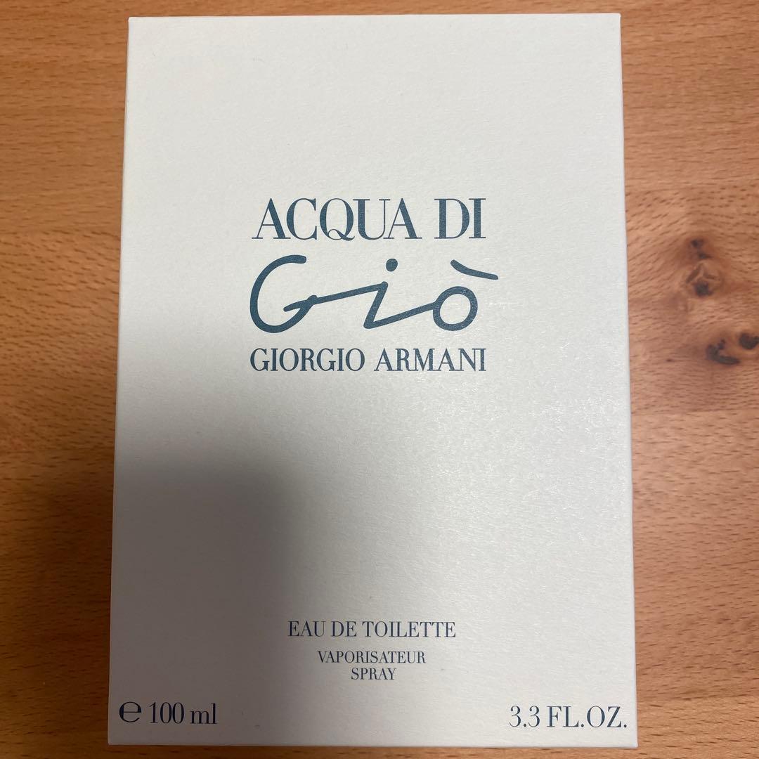 新品　未使用　アルマーニ アクアディジオ EDT 100mL