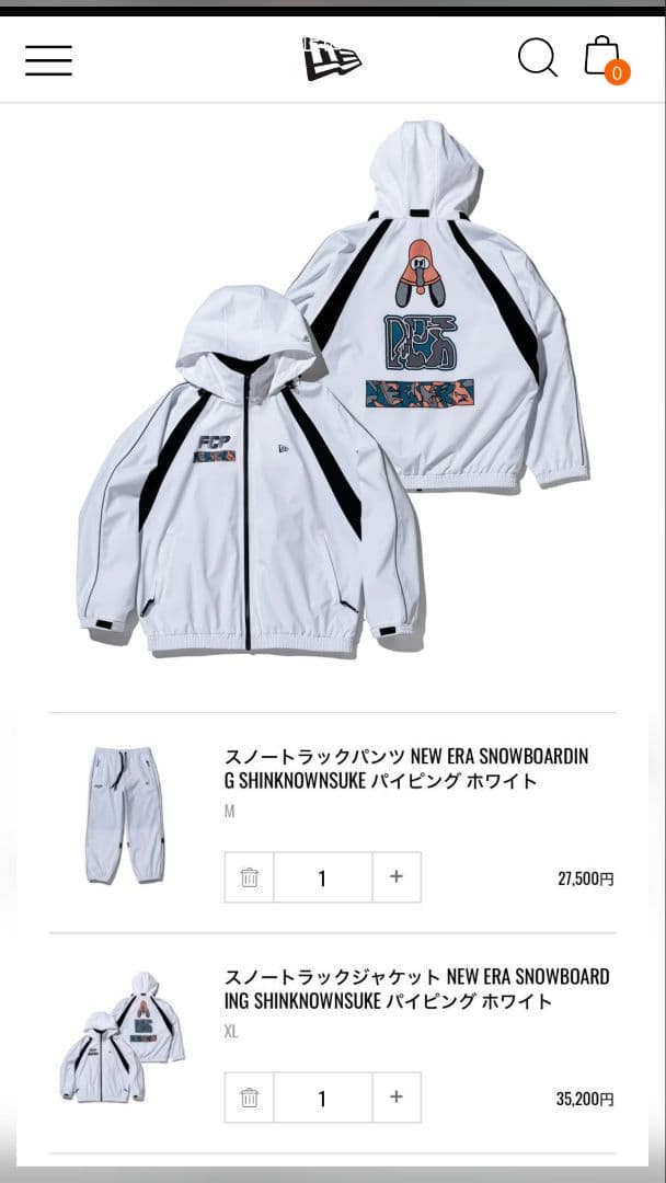 ニューエラ☆ジャケットXLとパンツMセット