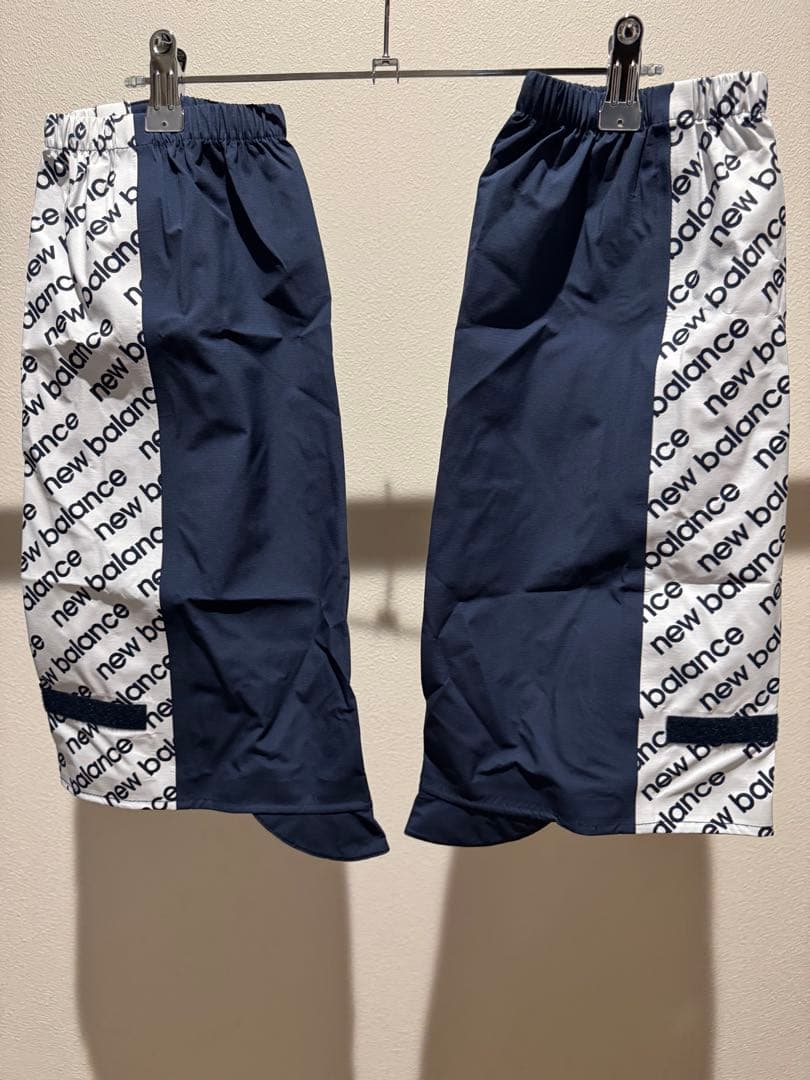 new balance レインウェアセット ネイビー/ホワイト