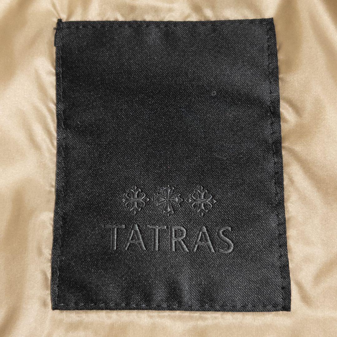 スマイル様タトラス ノーカラーダウンジャケット ライトブラウン 03