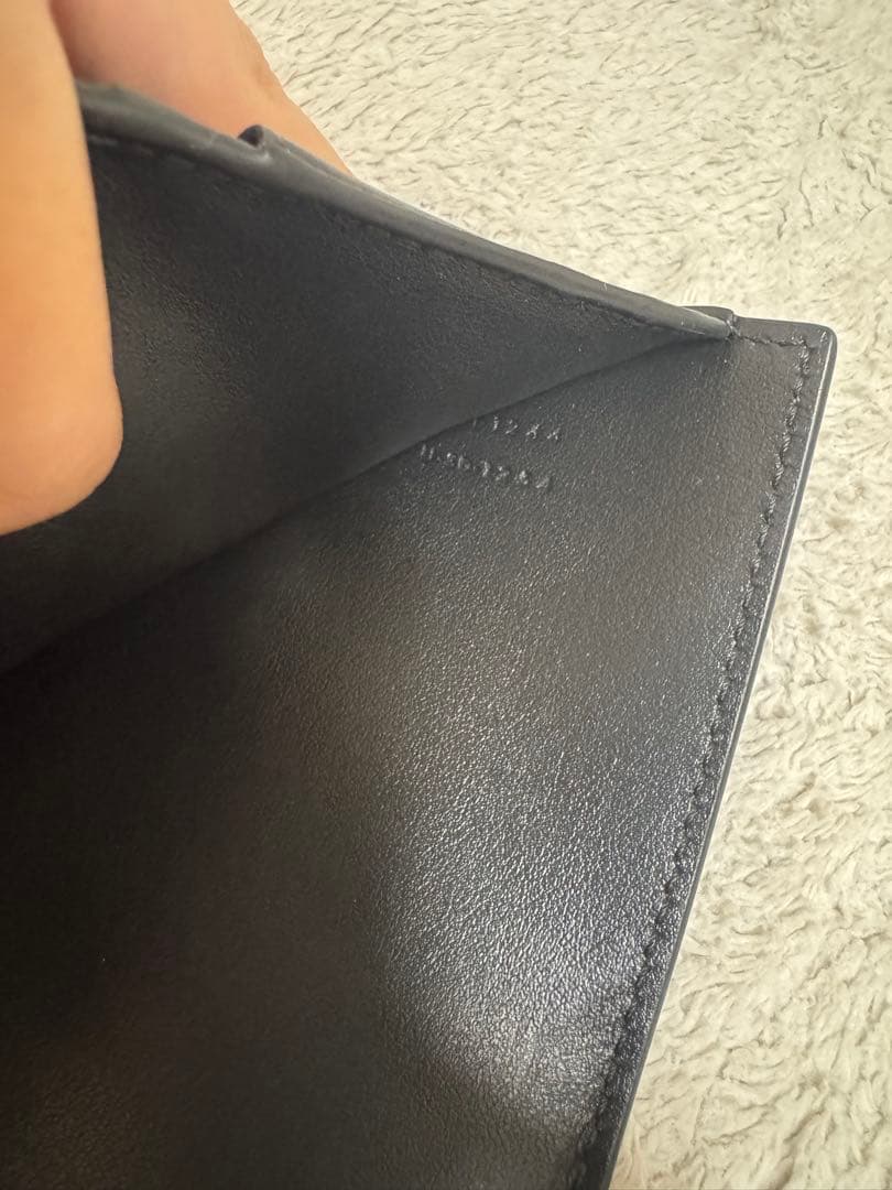 【即日発送】★タイムセール中★CELINE 三つ折り財布 ブラック