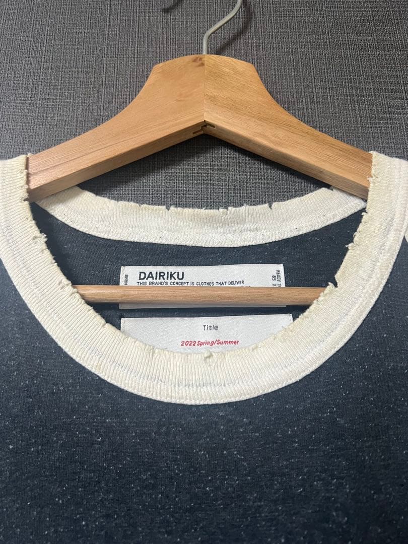 DAIRIKU 22ssタンクトップ ノースリーブ