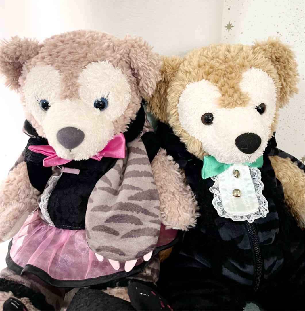 Disney Sea ハロウィン　ダッフィー シェリーメイ　ぬいぐるみ付き