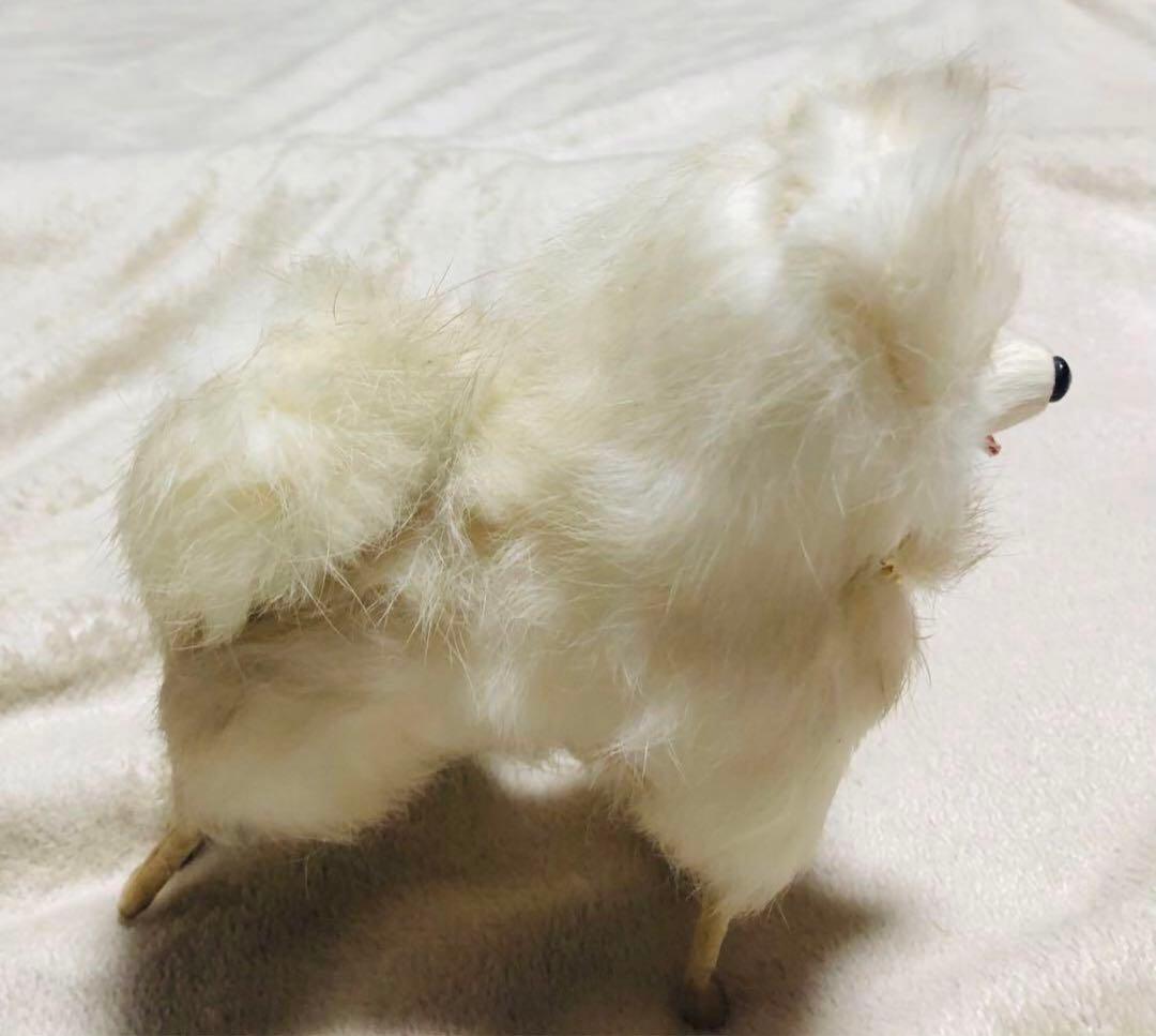 昭和レトロ　犬　ラビットファー　リアファー スピッツ　ポメラニアン　ぬいぐるみ