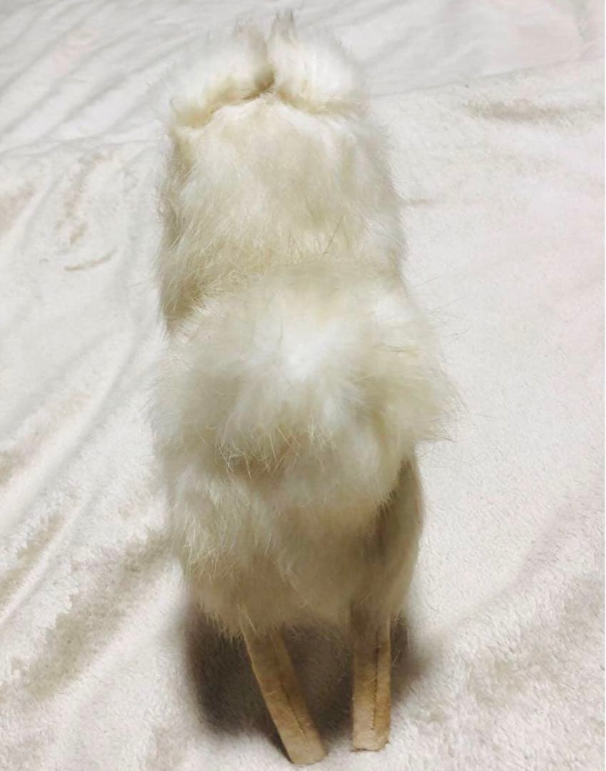 昭和レトロ　犬　ラビットファー　リアファー スピッツ　ポメラニアン　ぬいぐるみ