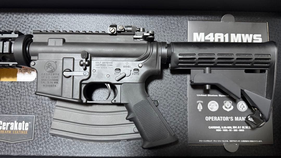 東京マルイ M4A1 MWS ガスブローバック エアガン ライフル