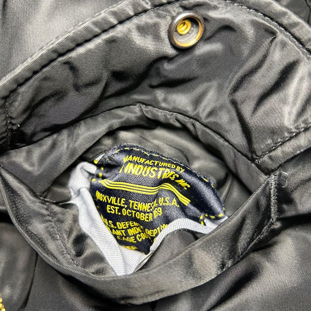 90s alpha industries ma-1 フライトジャケット　ブラック