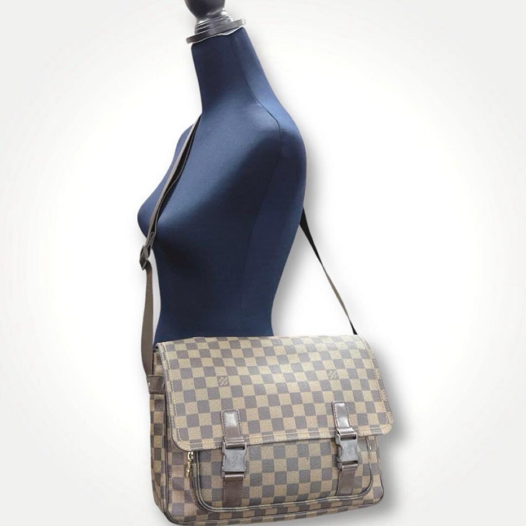 美品LOUIS VUITTON ダミエ リポーター メルヴィール N51126