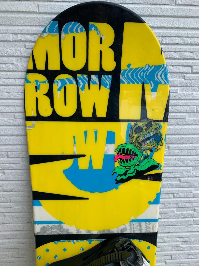 Morrowスノーボード 151cm IGNIOビンディング初心者向け グラトリ