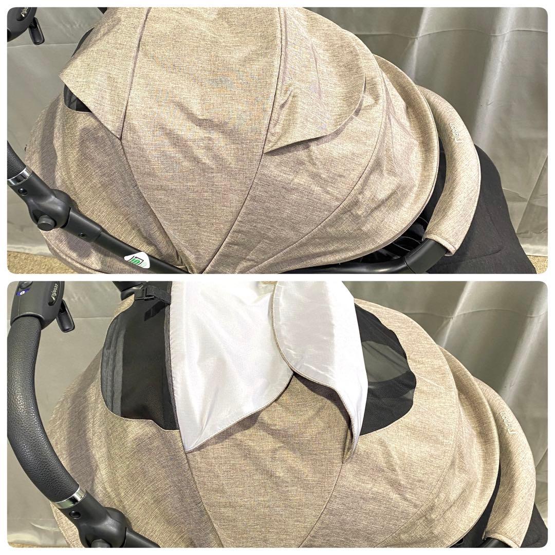 ◎ Pigeon ベビーカー Runfee Lino'n RB3L グレージュ