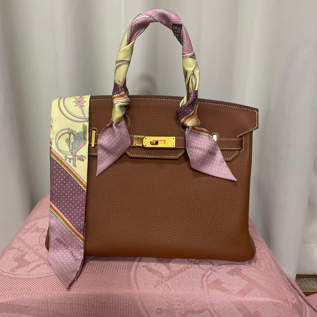 【2本】2024秋冬 エルメス リボン ツイリー スカーフ セット バーキン