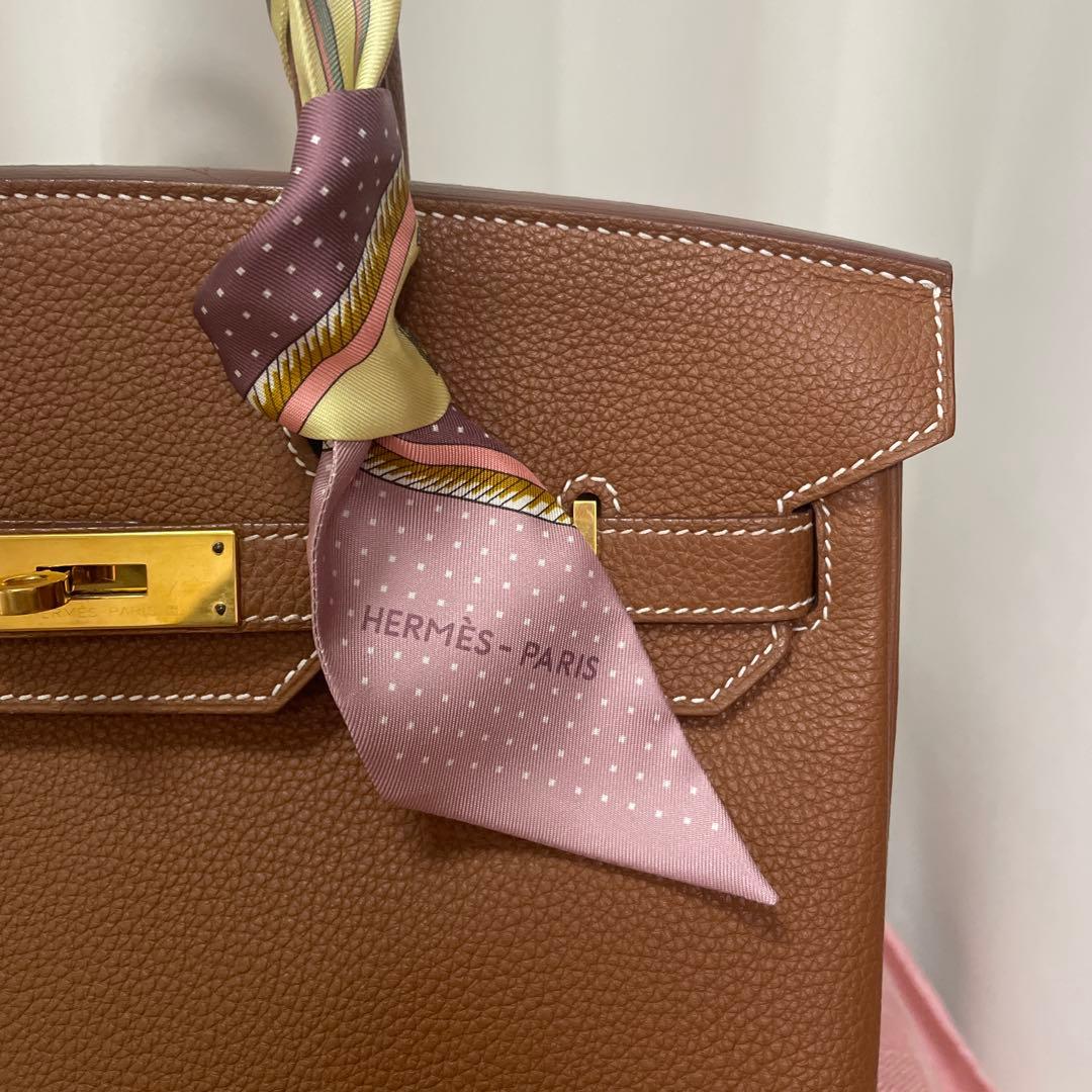 【2本】2024秋冬 エルメス リボン ツイリー スカーフ セット バーキン