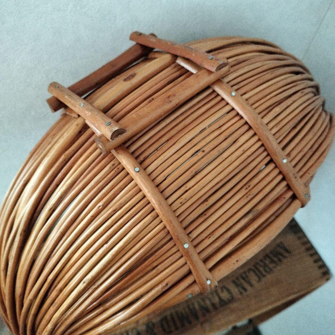 北欧ヴィンテージ雑貨　籐のかご