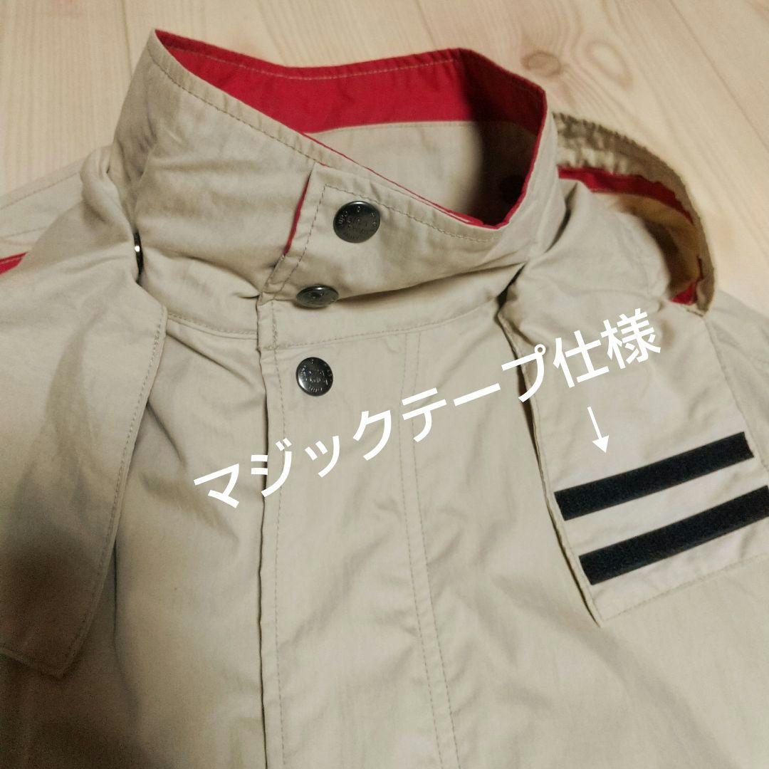 シナコバ フード付き ハーフコート