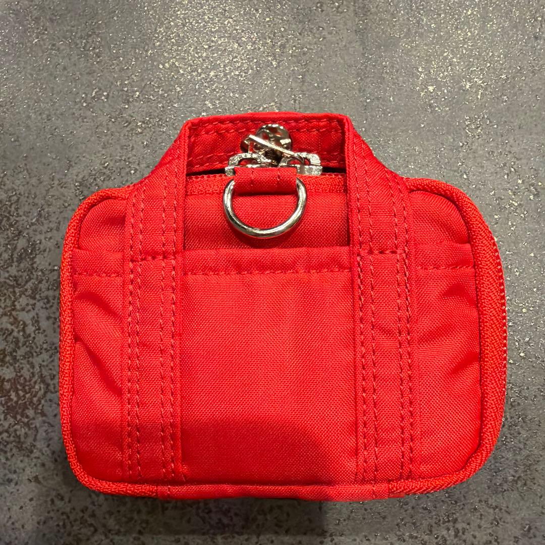 【PORTER】×ほぼ日　ミニウォレット　RED PORTER