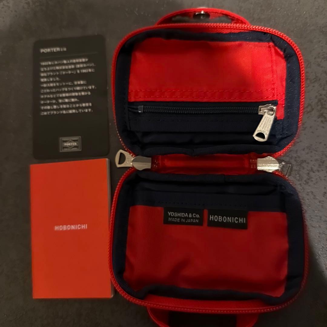 【PORTER】×ほぼ日　ミニウォレット　RED PORTER