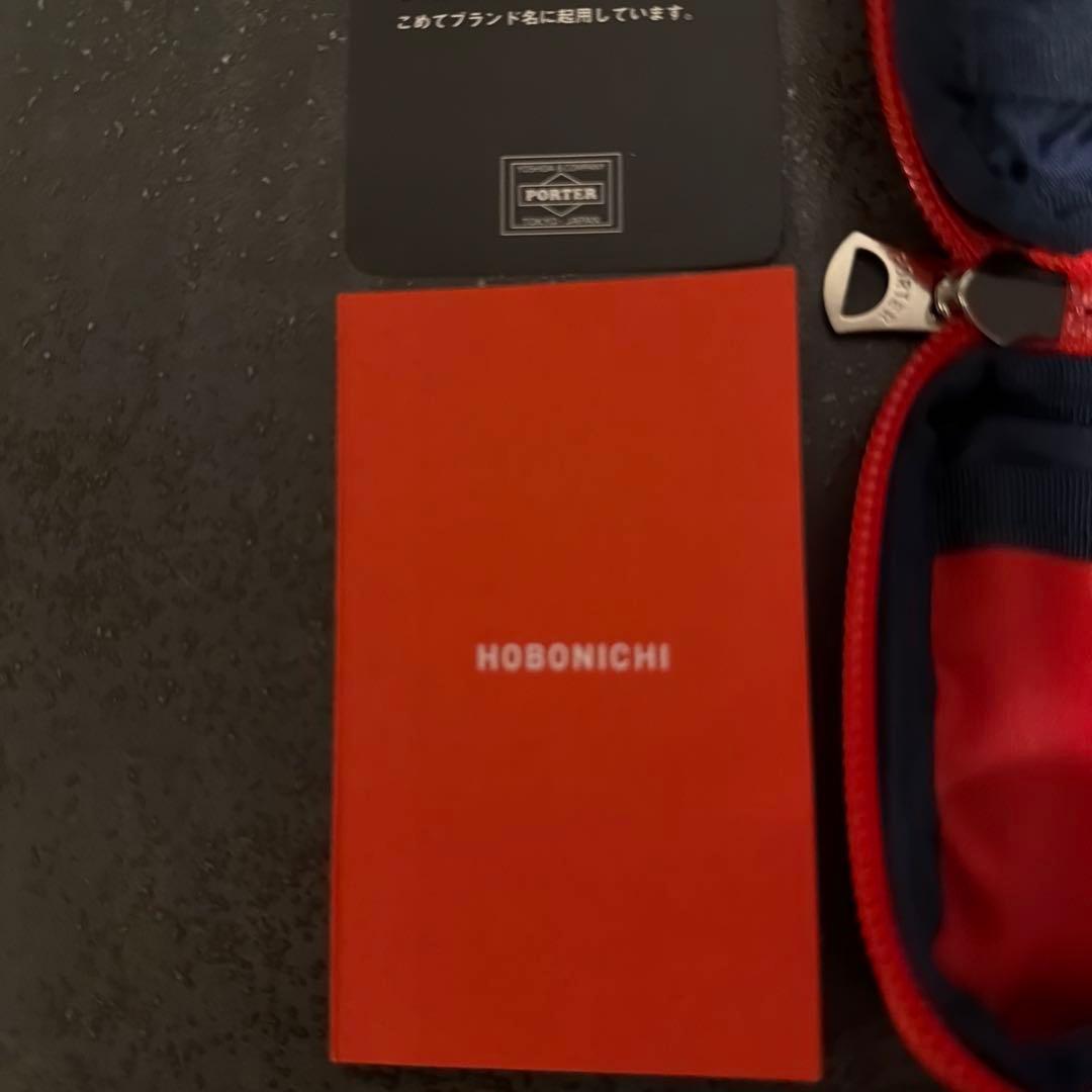 【PORTER】×ほぼ日　ミニウォレット　RED PORTER