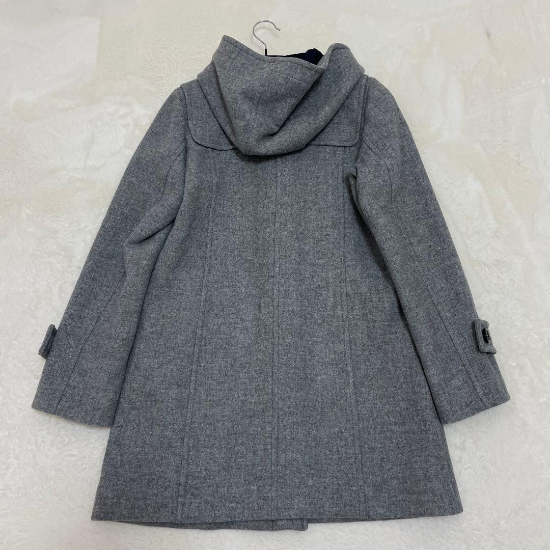 【極美品】ブルーレーベルクレストブリッジ ダッフルコート チェック グレー M